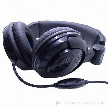 DJ headphone with 1.2m cord length, 3.5mm stereo plug, high quality